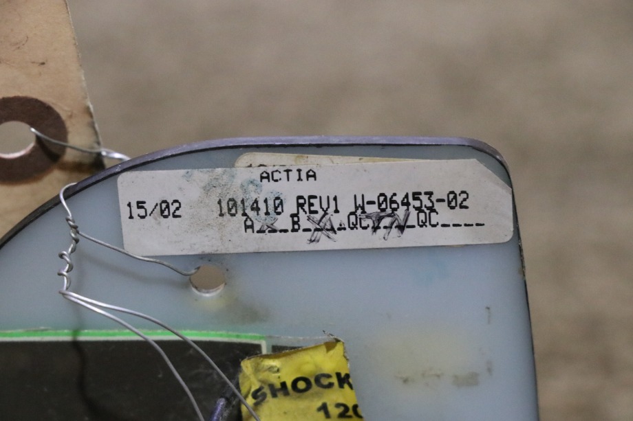 USED RV/MOTORHOME BRAKE DASH SWITCH PANEL FOR SALE RV Components 