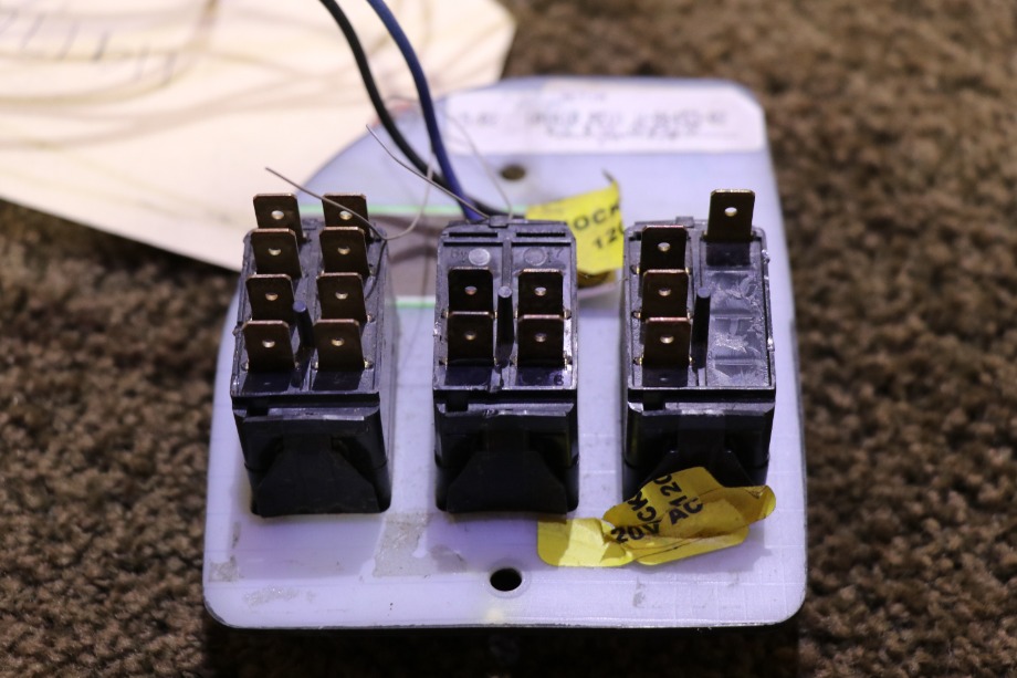 USED RV/MOTORHOME BRAKE DASH SWITCH PANEL FOR SALE RV Components 