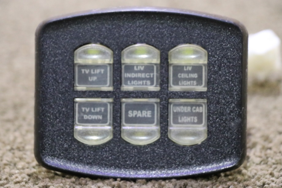 USED RV INTELLITEC 6 BUTTON SWITCH PANEL FOR SALE RV Components 