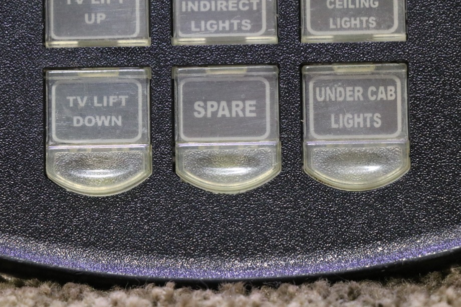 USED RV INTELLITEC 6 BUTTON SWITCH PANEL FOR SALE RV Components 